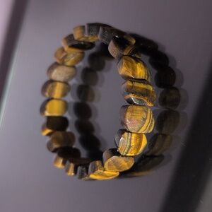 EUC Tiger Eye Stone Bracelet for Men